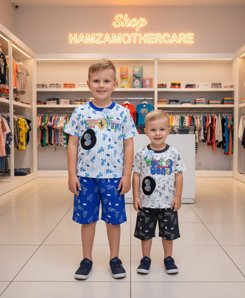 Latest Summer Suits For Boys Image 1