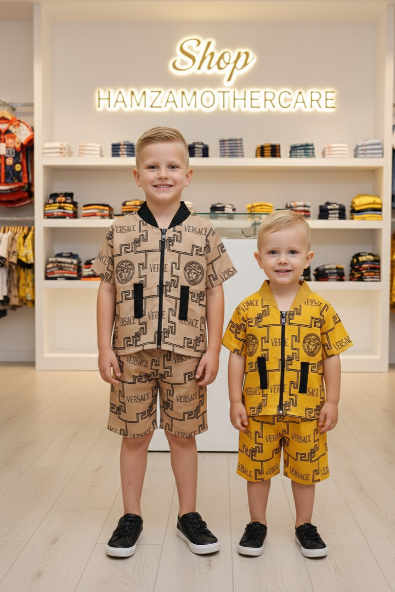 Luxury Baby Boy Outfit Premium Look Image 1