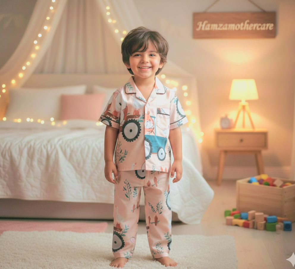 Night Suit For Baby Boys | Angel care  Image 1