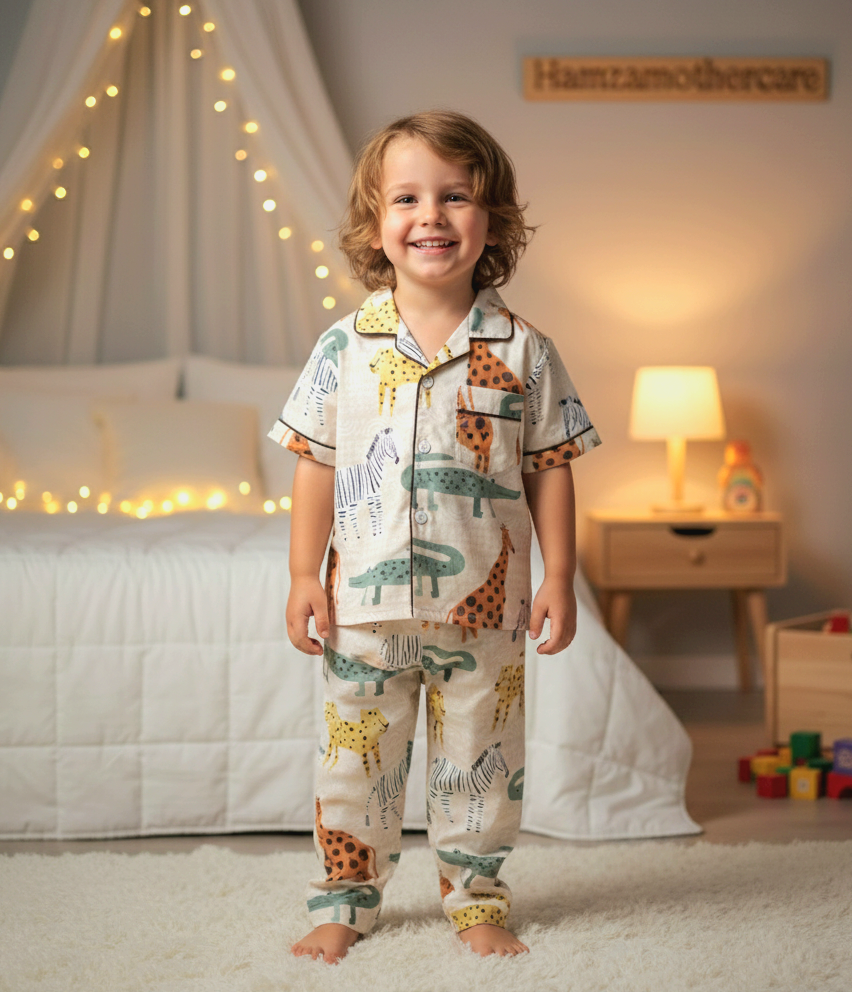 Night Suit For Baby Boys | Angel care  Image 5