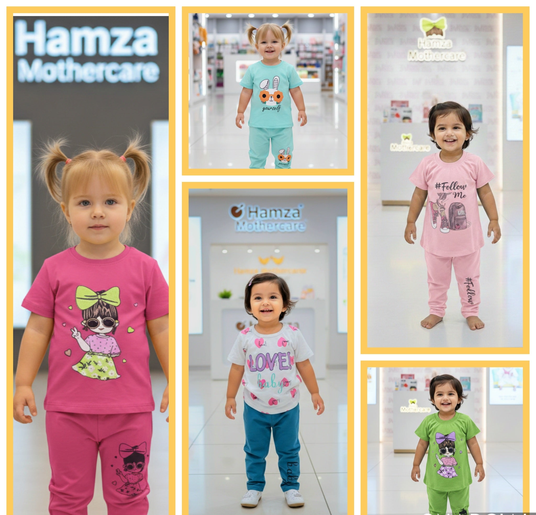 Night Suit For Baby Girls | Angel Care  Image 25