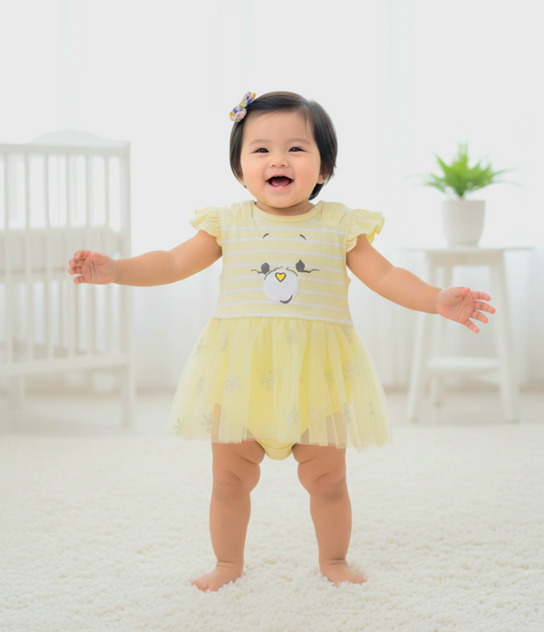 Party Wear Baby Girl Fancy Frock ( Cat Shape ) Image 3